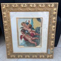 Quadro in argento e oro