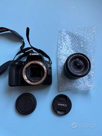 Canon EOS 250D + 3 Obiettivi + Accessori - Kit