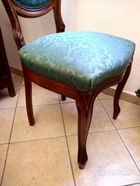 Sedie stile classico coppia