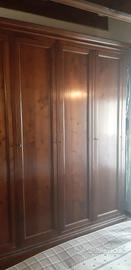 Camera da letto in noce 