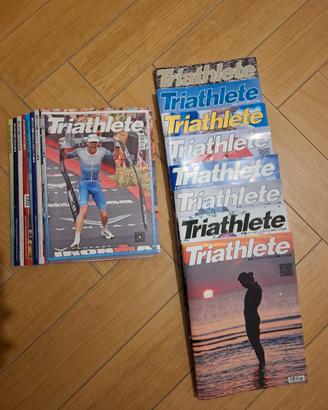 16 numeri di Triathlete rivista di Triathlon