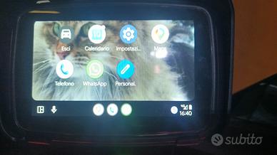 navigatore Carplay moto Ricoel 5"