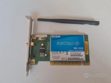 Scheda PCI WLAN D-Link AirPlus G DWL-G510