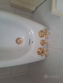 mobile bagno e rubinetteria fll frattini ottone