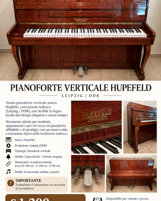 PIANOFORTE VERTICALE