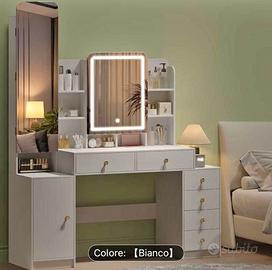 Mobile toeletta con specchi e luci
