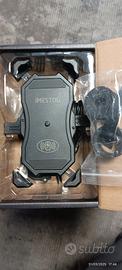 supporto cellulare moto con ricarica QC e wireles