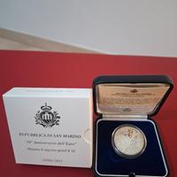 San Marino argento 10 euro