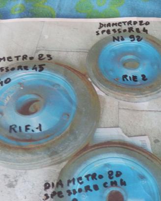 ruotine piene in gomma