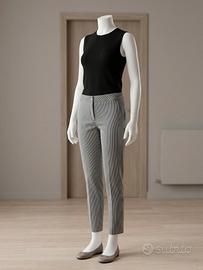 Pantaloni  GUCCI  originali a righe bianche e blu