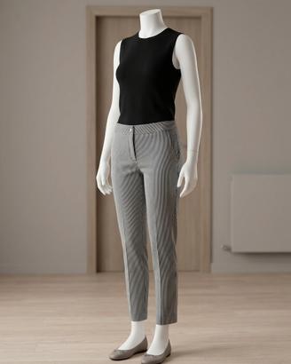 Pantaloni  GUCCI  originali a righe bianche e blu