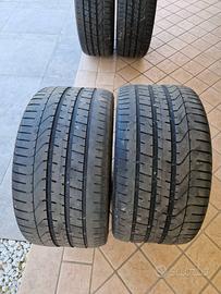 4 Gomme usate estive Pirelli P zero