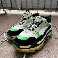 Balenciaga triple s (verdi e bianche)