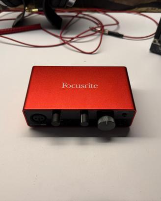 Focustrite solo studio ultima generazione