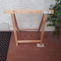 Cavalletto in legno pieghevolo