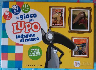 Gioco lupo indagine al museo