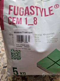 Stucco piastrelle grigio