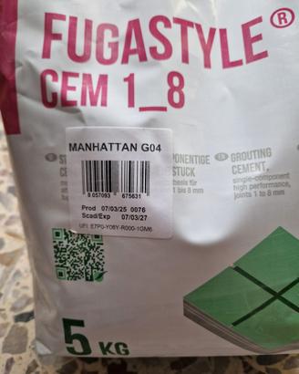 Stucco piastrelle grigio