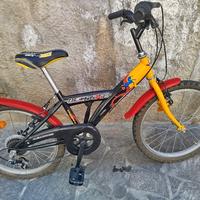 bicicletta bimbo 18/20 pollici altezza ruote cm.30