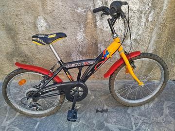 bicicletta bimbo 18/20 pollici altezza ruote cm.30
