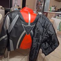 giubbino in pelle Dainese 