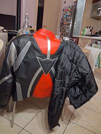 giubbino in pelle Dainese 