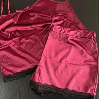 Pigiama donna estivo con pizzo