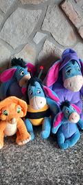 Set peluche Ih Oh Winnie the Pooh varie misure 