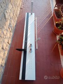 colonna doccia con idromassaggio telefono e soffio