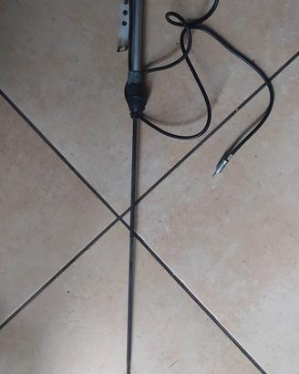 Antenna per autoradio auto d'epoca.