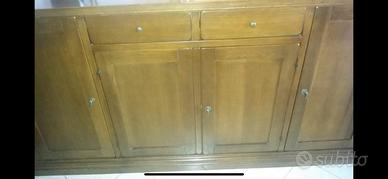 Mobile soggiorno/dispensa in arte povera