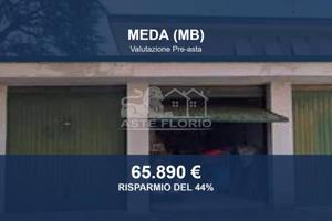 Immobile in asta di 72 m² con box auto a Meda