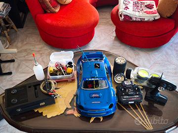 Macchina radiocomandata a scoppio - Subaru Impreza