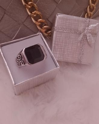 Anello uomo argento s925