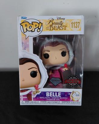 Funko Diamond Sp. Edit. Disney: Belle #1137, nuovo