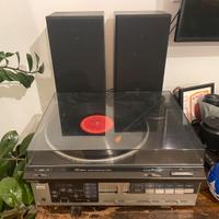 Giradischi + amplificatore