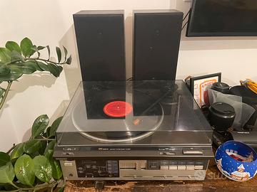 Giradischi + amplificatore