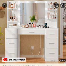 scrivania da trucco 