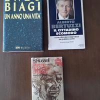 LIBRI BIAGI, BERTUZZI E RUSSELL 