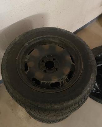 4 Cerchi in ferro Citroën C3 / Peugeot 185/65 R15