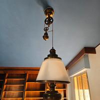 lampadario vintage anni 70 