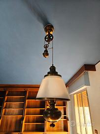 lampadario vintage anni 70 