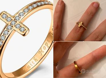 anello con croce