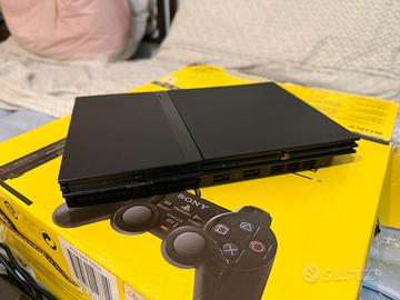 Consolle play station 2 ( ps2 slim ) nera