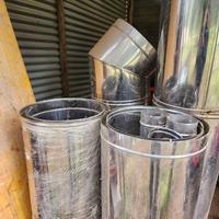 Canna Fumaria acciaio inox