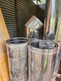 Canna Fumaria acciaio inox