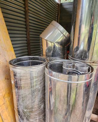Canna Fumaria acciaio inox