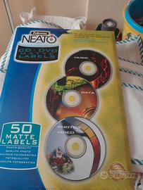 DVD-R e CD-RW con custodie