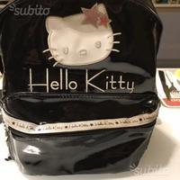 Hello kitty zainetto originale vernice nero