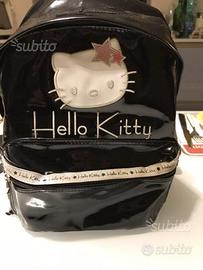 Hello kitty zainetto originale vernice nero